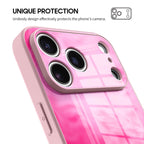 Pink Lava - iPhone Glass Case