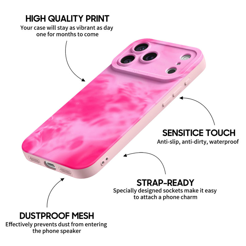 Pink Lava - iPhone Silicone Case