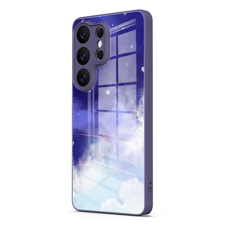 Drifting In The Clouds - Samsung Glass Case