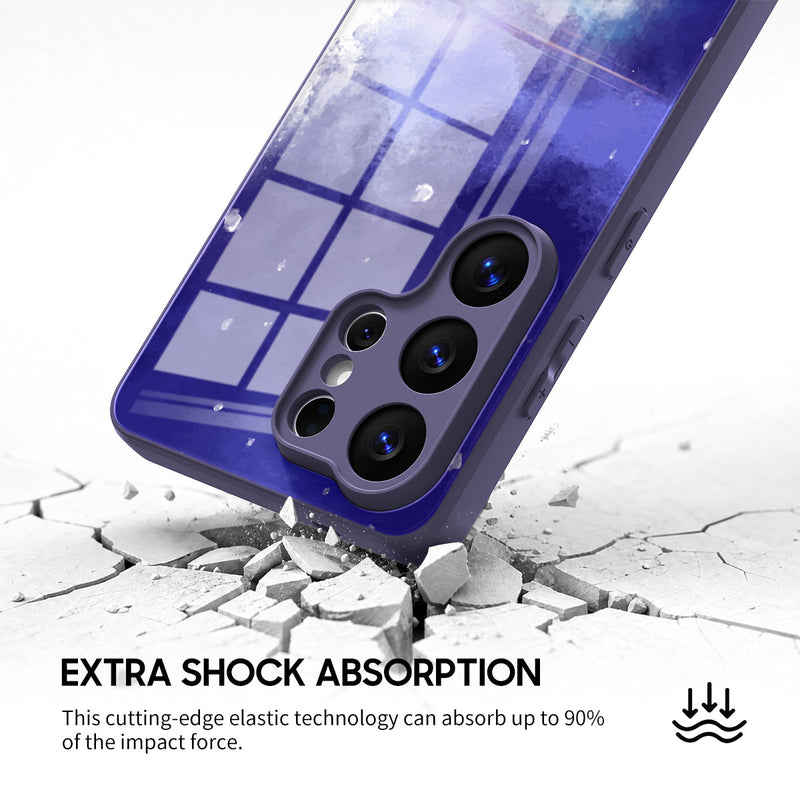 Drifting In The Clouds - Samsung Glass Case