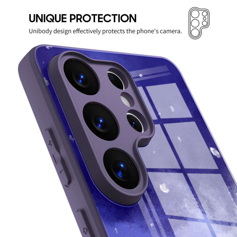 Drifting In The Clouds - Samsung Glass Case