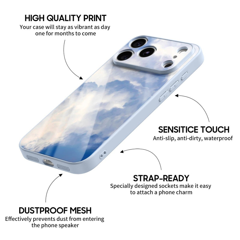 Cumulus - iPhone Glass Case