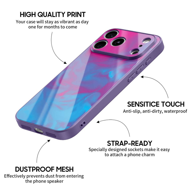 Entanglement - iPhone Glass Case