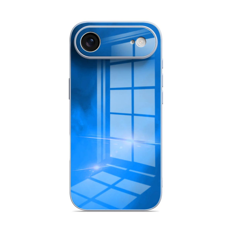Blue Object - iPhone Glass Case
