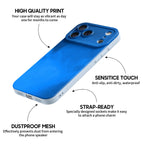 Blue Object - iPhone Silicone Case