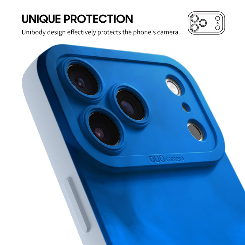 Blue Object - iPhone Silicone Case
