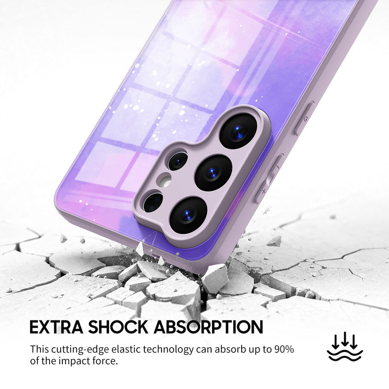 Astral Violet - Samsung Glass Case