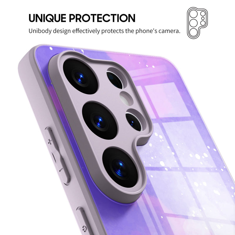 Astral Violet - Samsung Glass Case