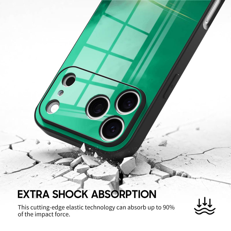 Midnight Green - iPhone Glass Case
