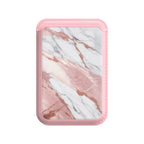 Pink White Jade - iPhone Leather Wallet