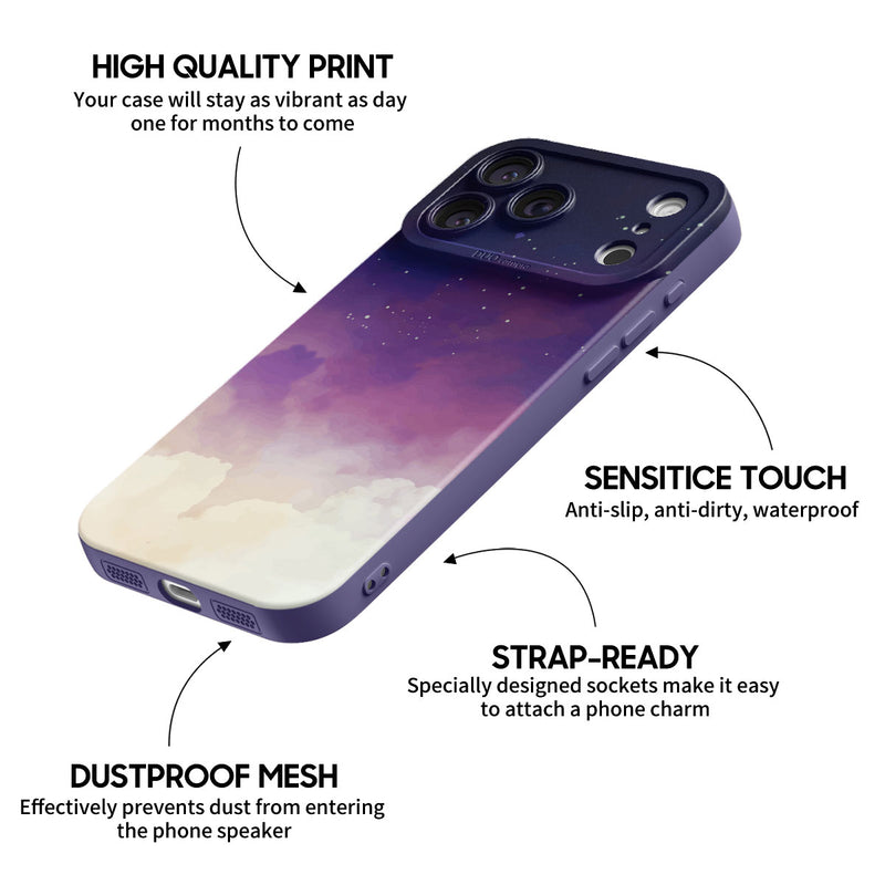 Night Sky - iPhone Silicone Case