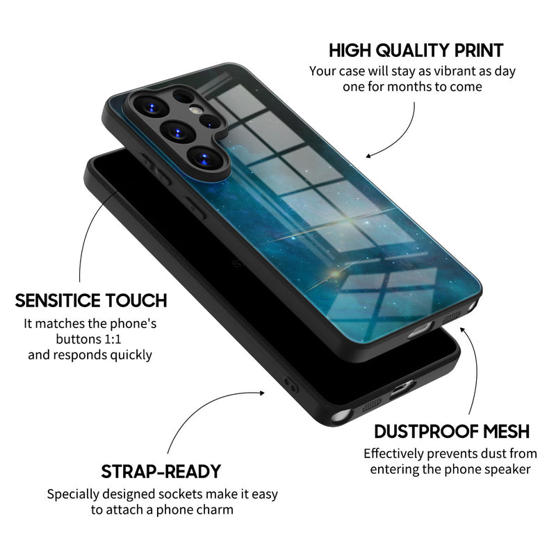The Night King's Blue - Samsung Glass Case
