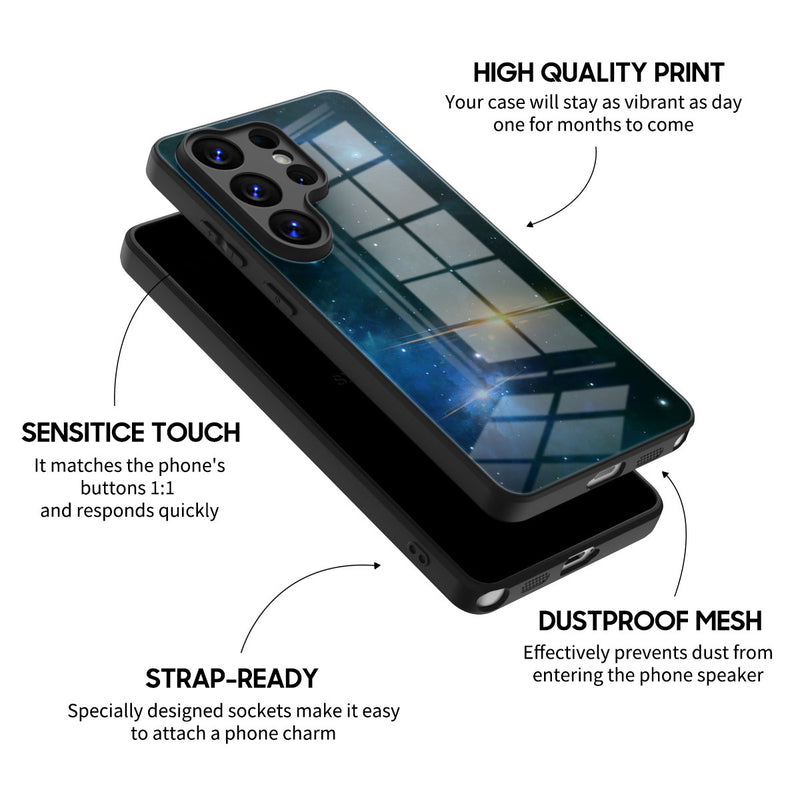 Secret Realm - Samsung Glass Case
