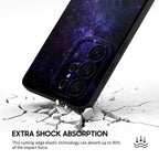 Purple Planet - Samsung Silicone Case