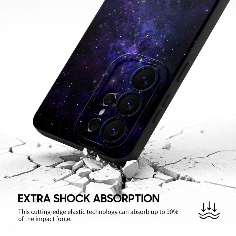 Purple Planet - Samsung Silicone Case