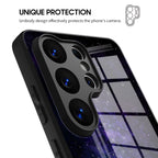 Purple Planet - Samsung Glass Case