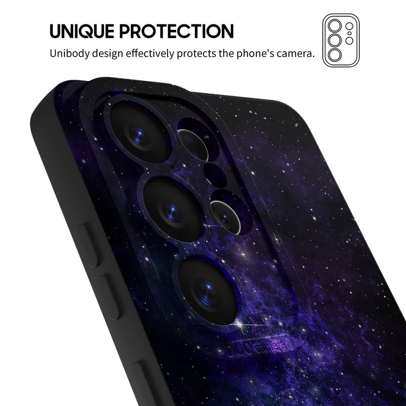 Purple Planet - Samsung Silicone Case