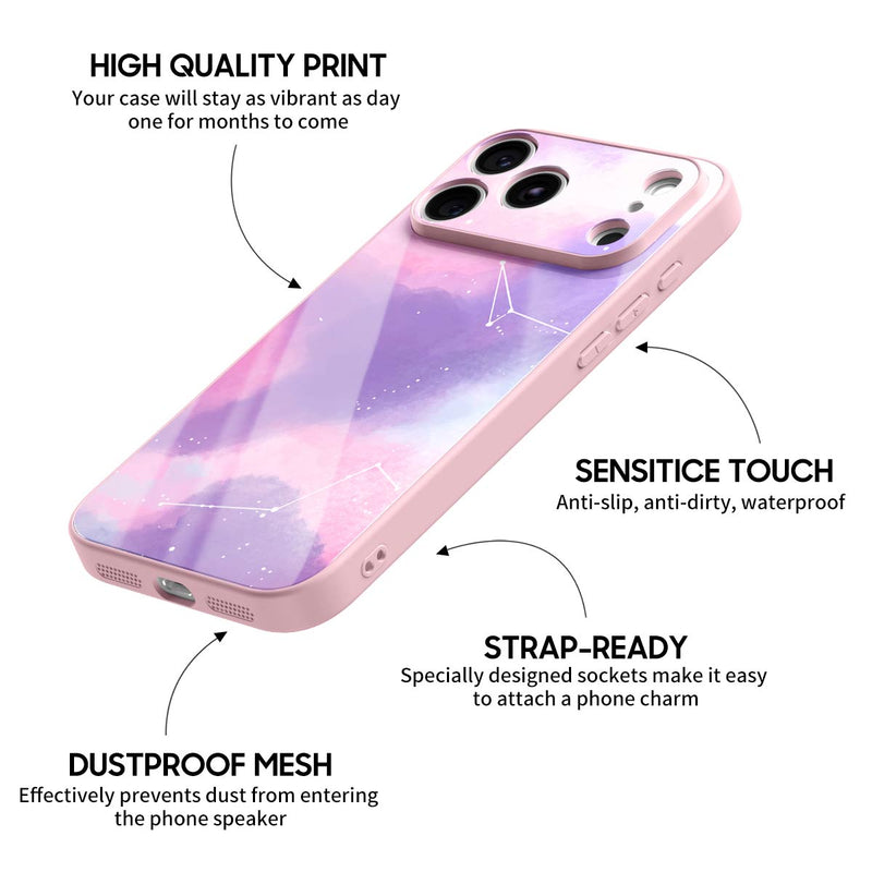 Astral Powder - iPhone Glass Case