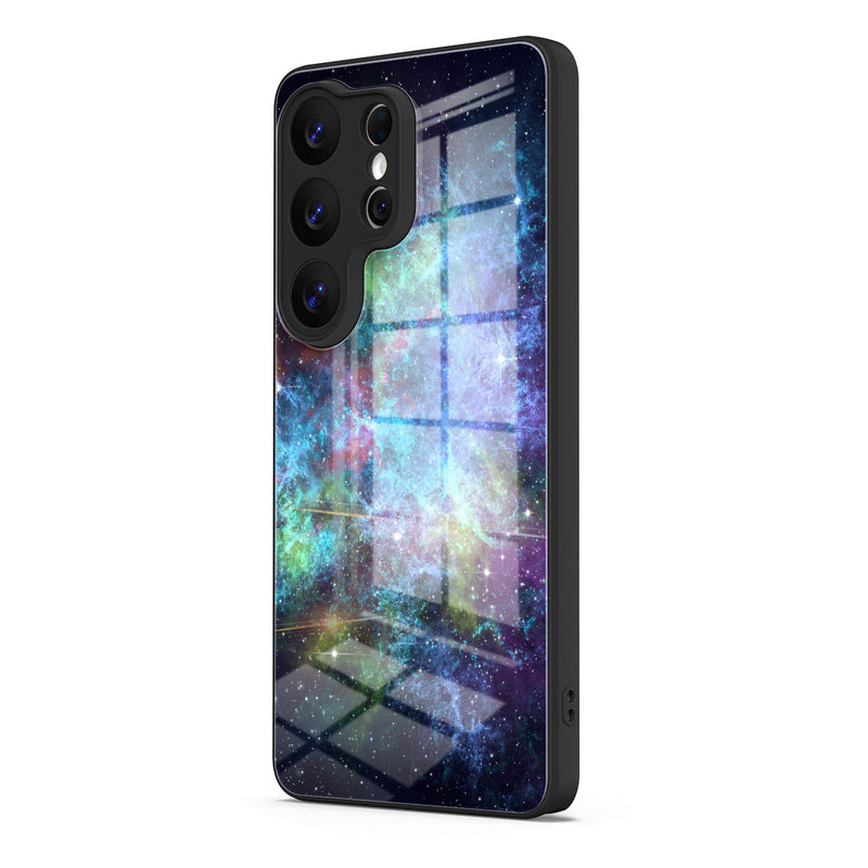 Magnetic Starburs - Samsung Glass Case