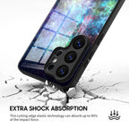 Magnetic Starburs - Samsung Glass Case