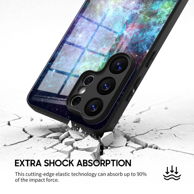 Magnetic Starburs - Samsung Glass Case