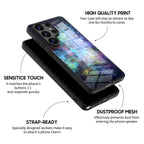 Magnetic Starburs - Samsung Glass Case