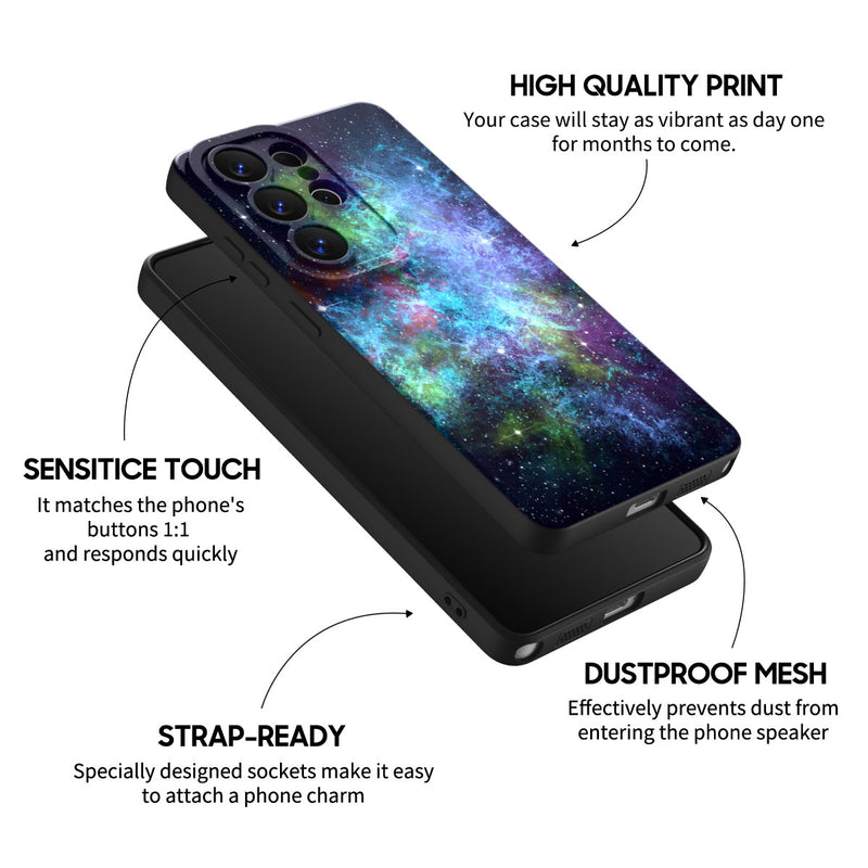 Magnetic Starburs - Samsung Silicone Case