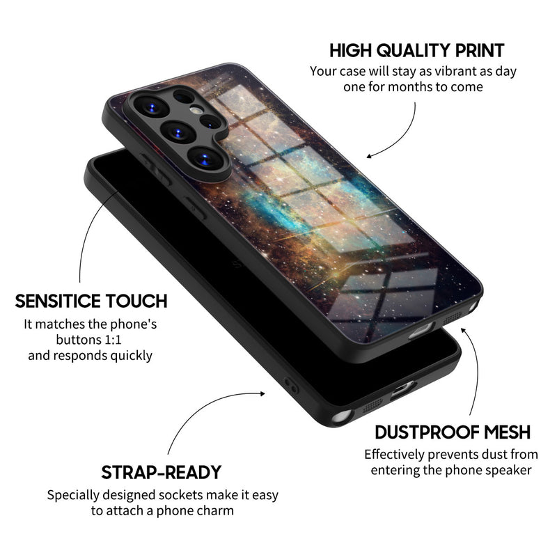 Interstellar Abyss - Samsung Glass Case