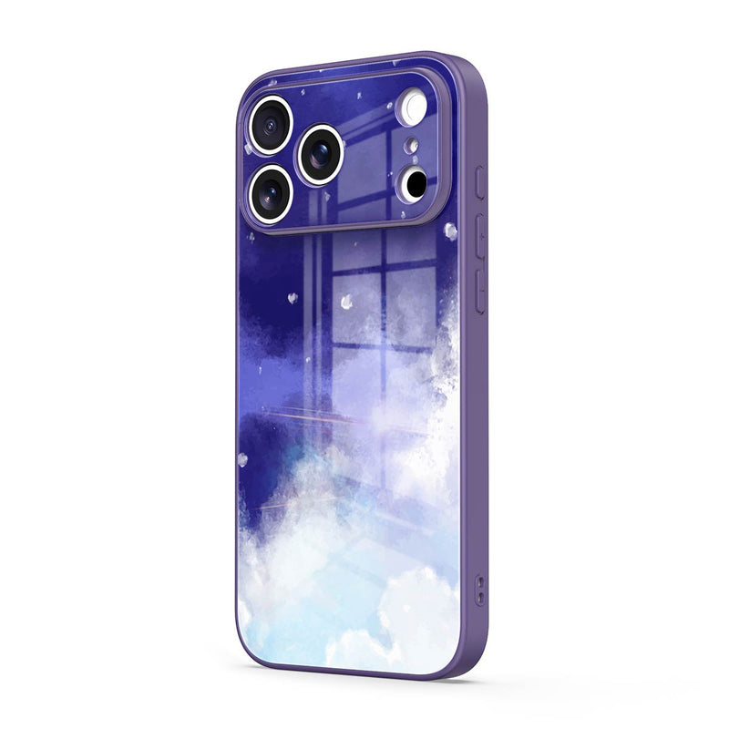 Drifting In The Clouds - iPhone Glass Case