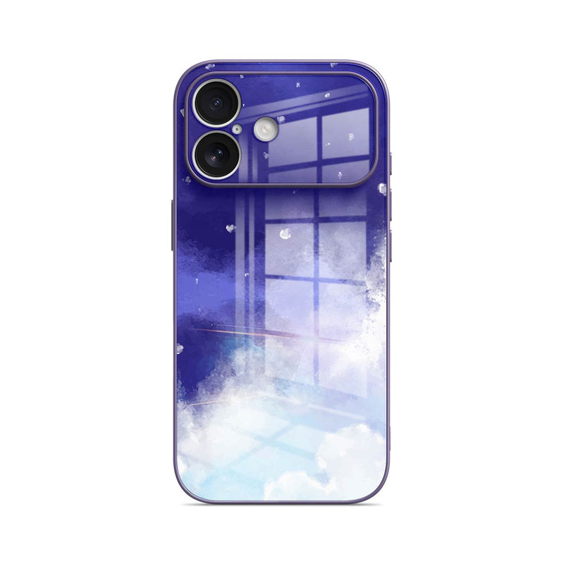 Drifting In The Clouds - iPhone Glass Case