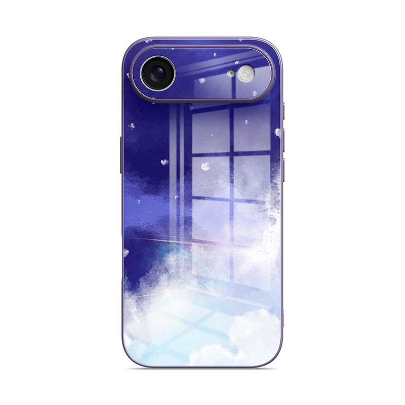Drifting In The Clouds - iPhone Glass Case