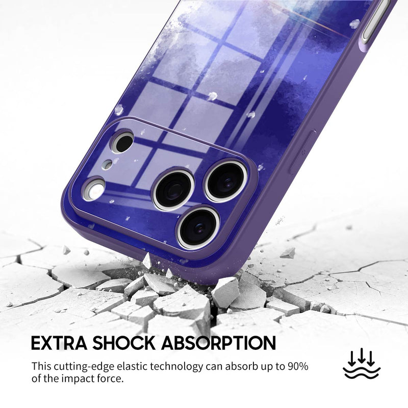Drifting In The Clouds - iPhone Glass Case
