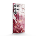 South Red Agate - Samsung Glass Case Caselm