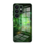 Green Ghost Luo - Samsung Glass Case