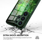 Green Ghost Luo - Samsung Glass Case