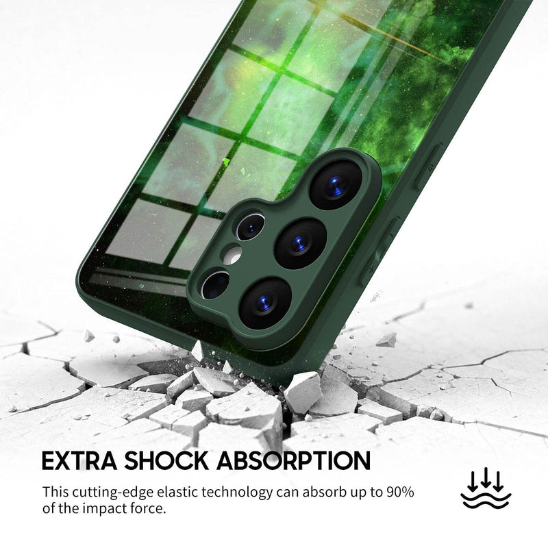 Green Ghost Luo - Samsung Glass Case