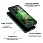 Green Ghost Luo - Samsung Glass Case