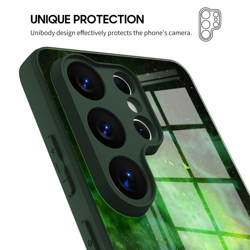 Green Ghost Luo - Samsung Glass Case