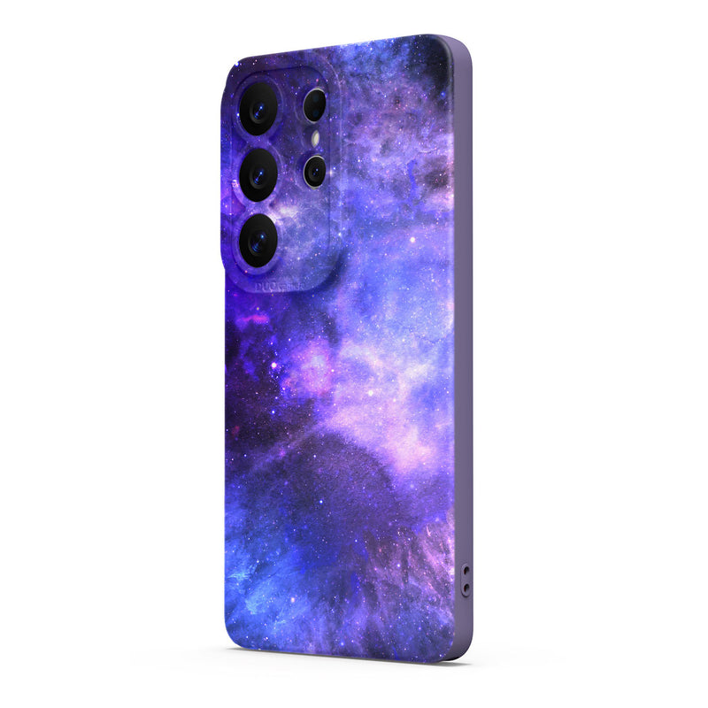 Blue-Purple Nebula - Samsung Silicone Case