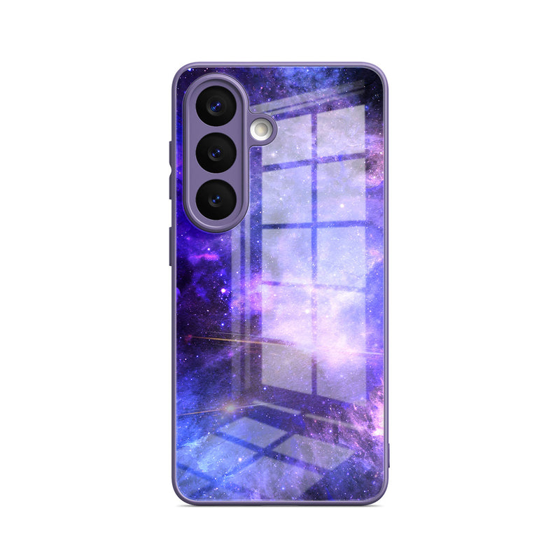 Blue-Purple Nebula - Samsung Glass Case