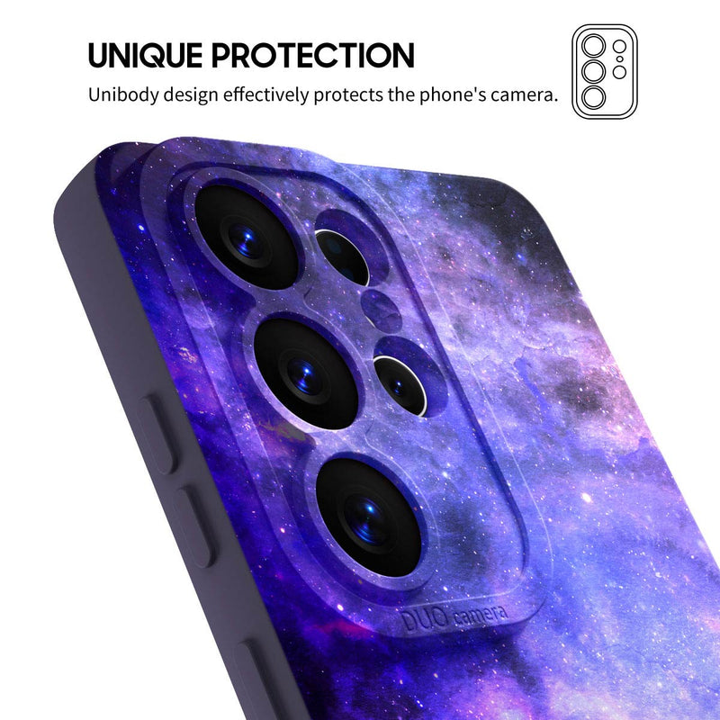 Blue-Purple Nebula - Samsung Silicone Case