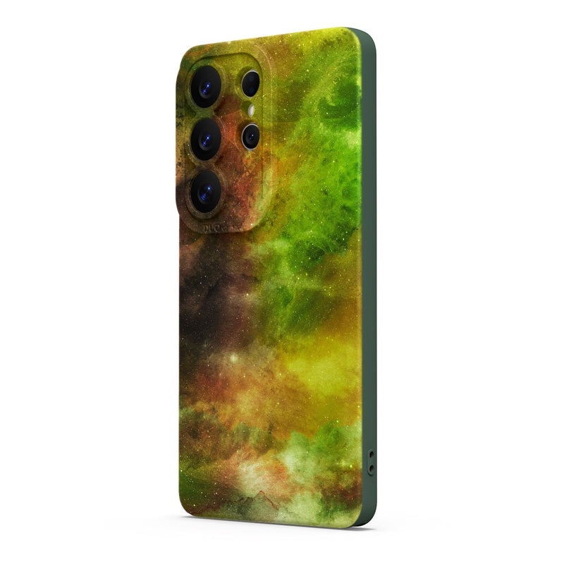 Yellow-Green Nebula - Samsung Silicone Case