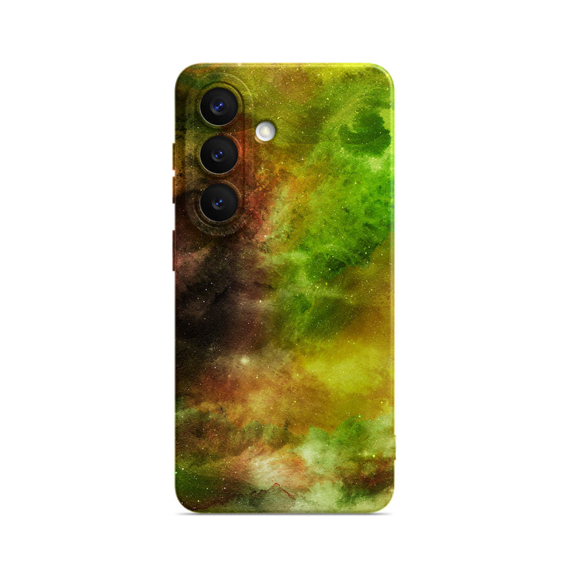 Yellow-Green Nebula - Samsung Silicone Case