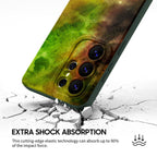 Yellow-Green Nebula - Samsung Silicone Case