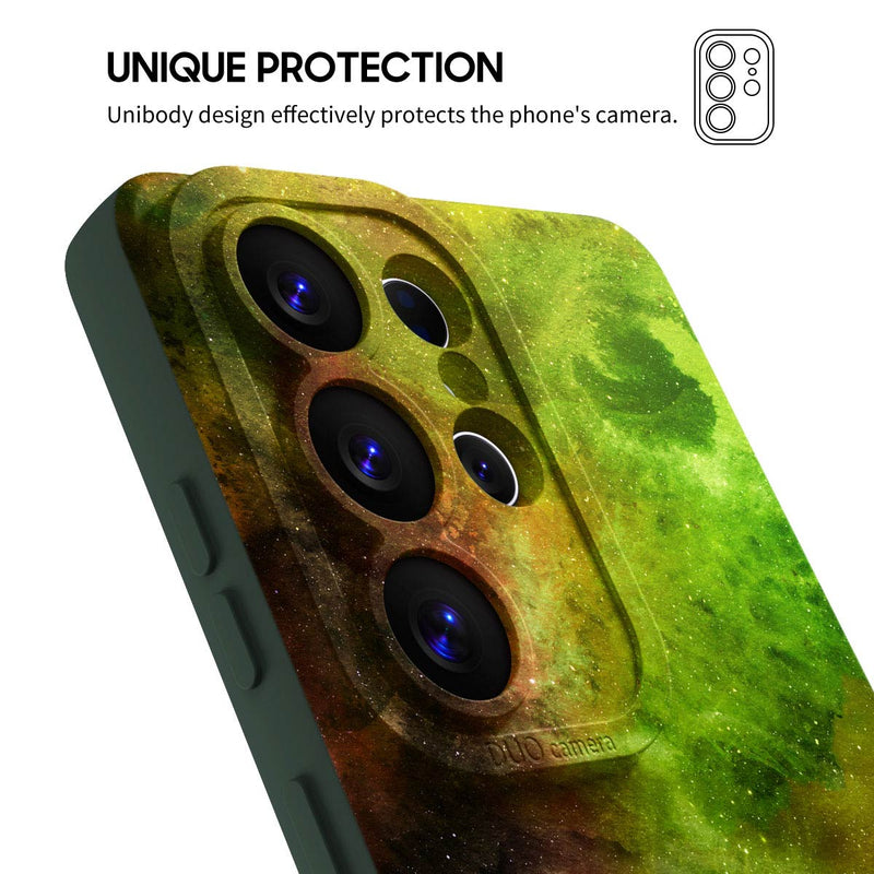 Yellow-Green Nebula - Samsung Silicone Case