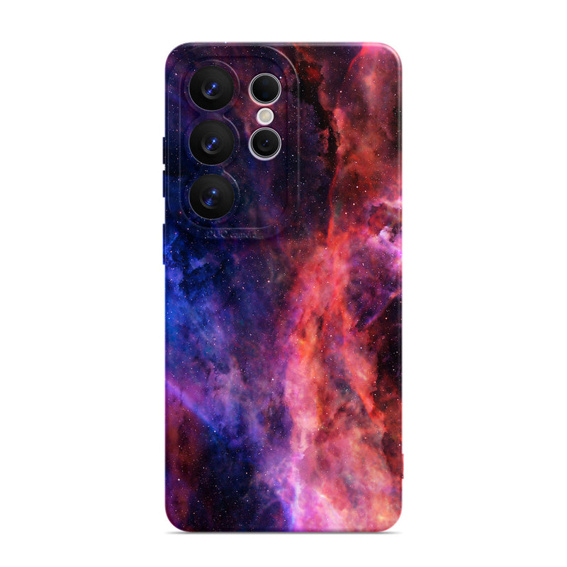 Blue Red Nebula - Samsung Silicone Case