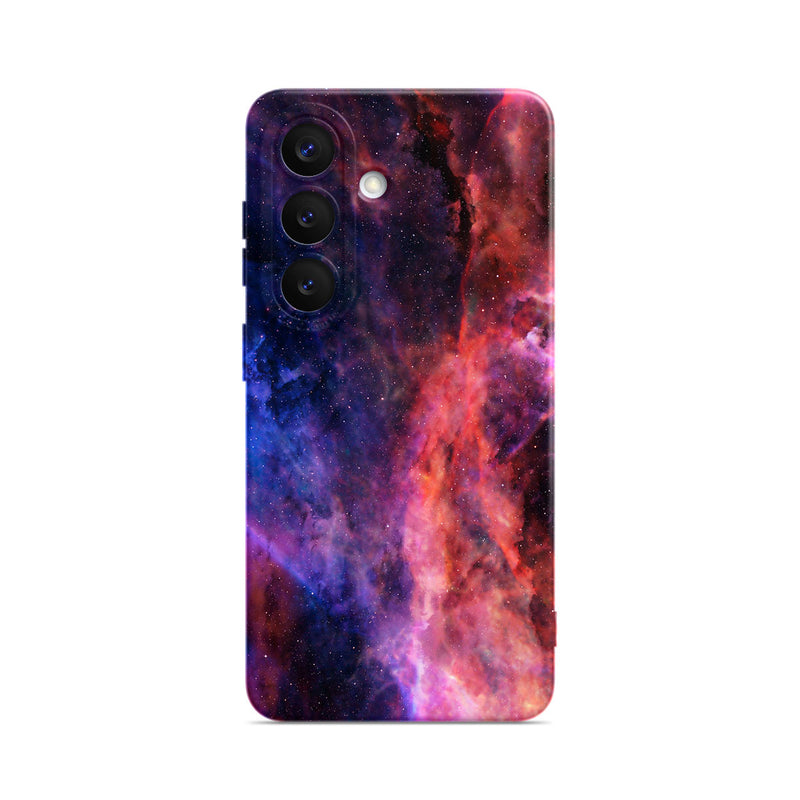 Blue Red Nebula - Samsung Silicone Case