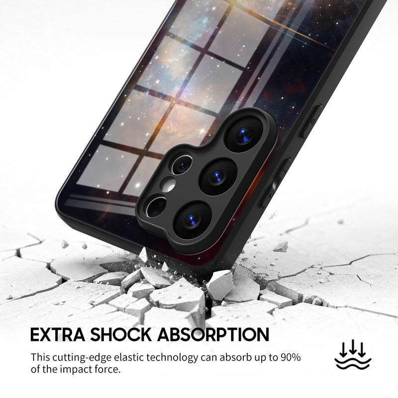 Meniscus Nebula - Samsung Glass Case