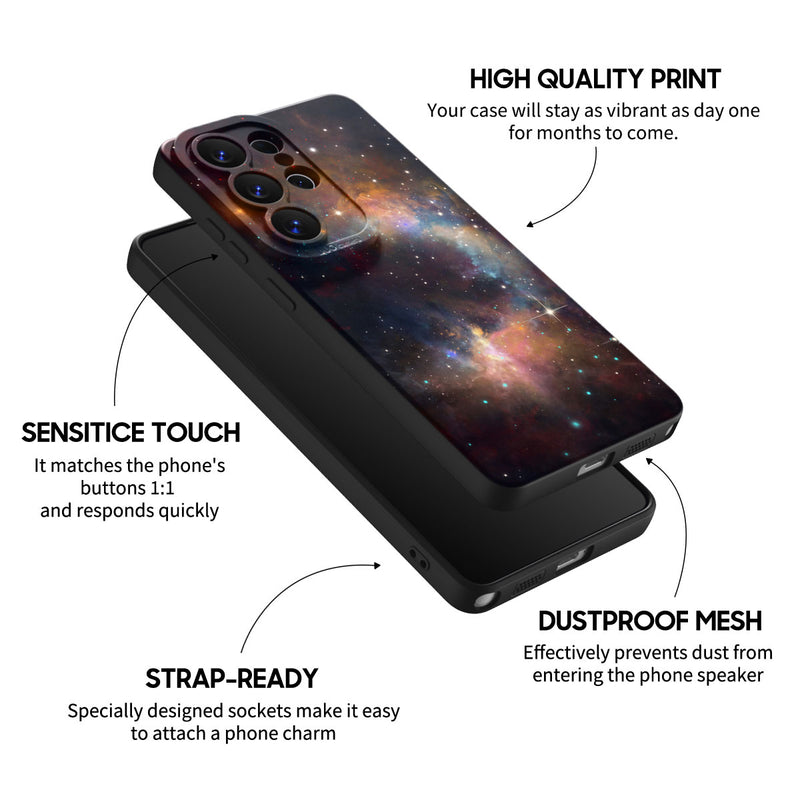 Meniscus Nebula - Samsung Silicone Case