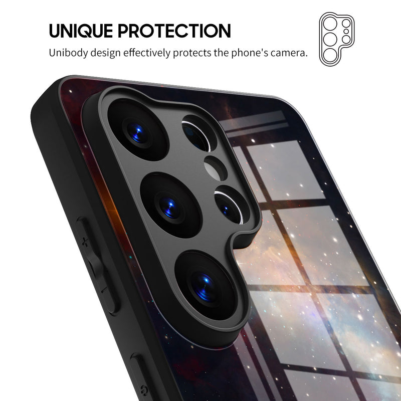Meniscus Nebula - Samsung Glass Case